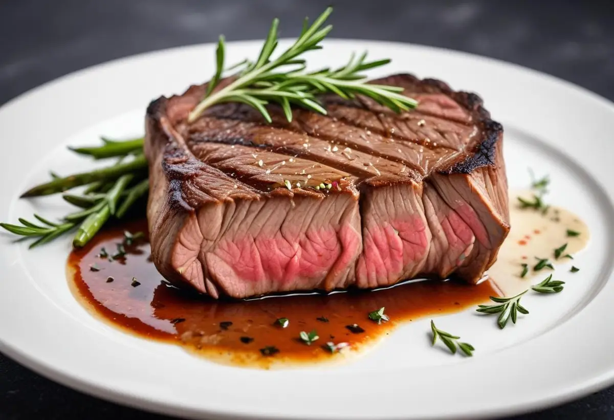 Så här gör du den perfekta ryggbiffen sous vide illustration